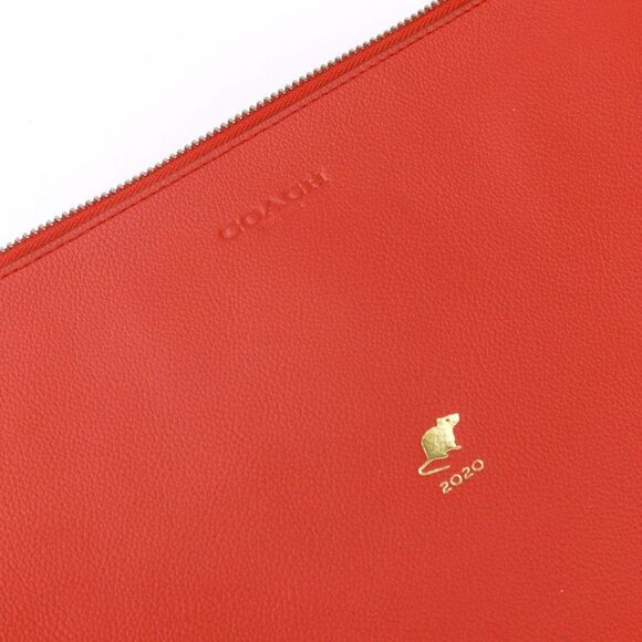 NEW Coach YEAR OF RAT Limited Edition Oversize Travel Organizer Pouch - Picture 9 of 9